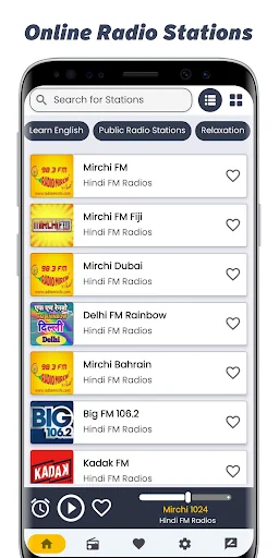 Hindi Fm Radios - Online Radio screenshot 4