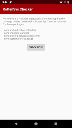Rotten Sys Checker