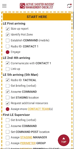 ASIM Checklist
