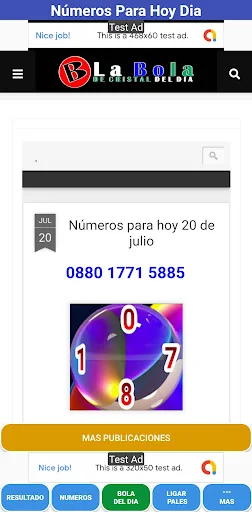 Numero para hoy screenshot 1