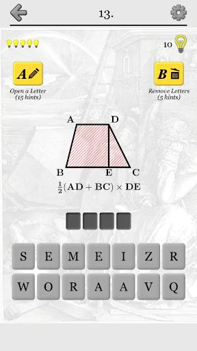 Geometric Shapes Geometry Quiz screenshot 1