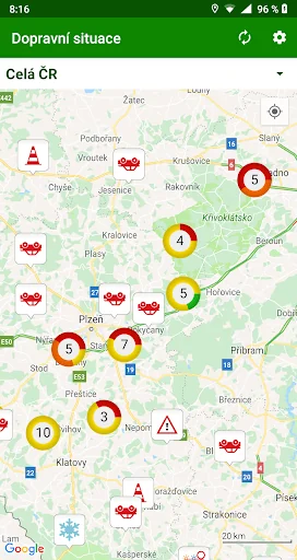 Dopravní situace aktuálně