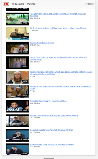Islamic Tube screenshot 3