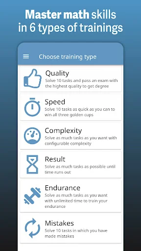 Speed Math Mental Quick Games screenshot 1
