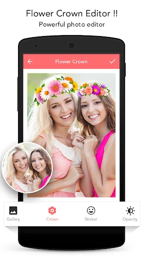 Flower Crown Photo Editor screenshot 3