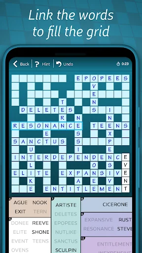 Astraware Kriss Kross screenshot 1