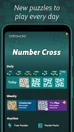 Astraware Number Cross screenshot 3