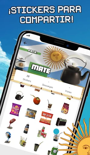 Argentine Stickers screenshot 2