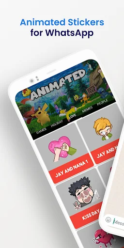 Animated Stickers for WhatsApp