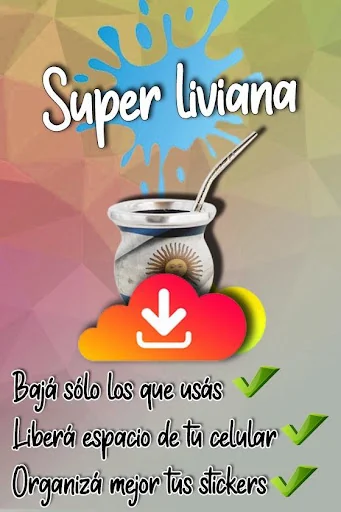 Stickers de Argentina Lite