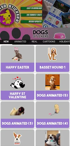 Dog Stickers For WhatsApp