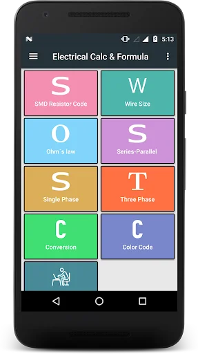 Electrical Calculator and Form screenshot 2