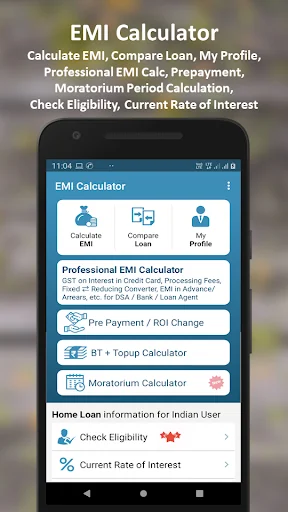 EMI Calculator screenshot 1