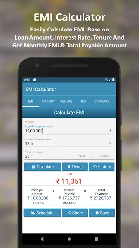 EMI Calculator screenshot 2