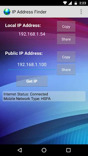 My IP Address Finder screenshot 2