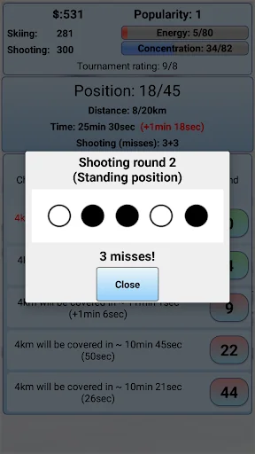 Biathlon Manager 2018 screenshot 2