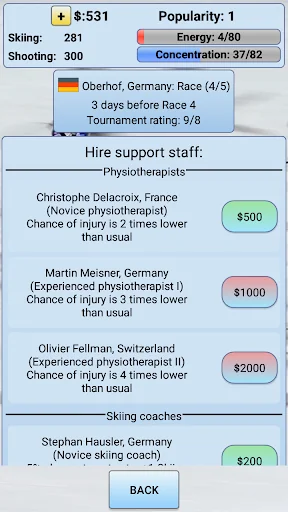 Biathlon Manager 2018 screenshot 3