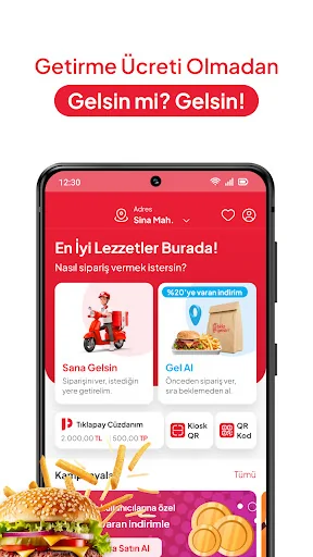 Tıkla Gelsin® - Yemek Siparişi screenshot 1