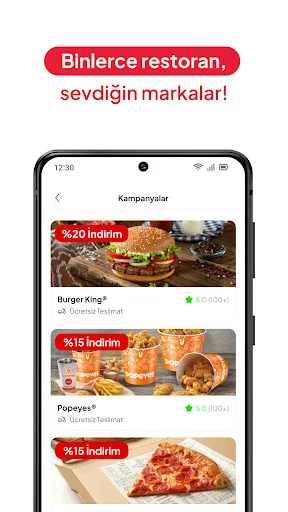 Tıkla Gelsin® - Yemek Siparişi screenshot 2
