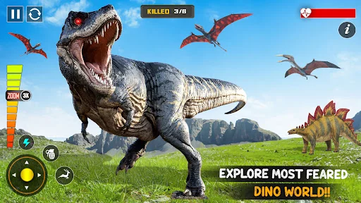 Wild Dino Hunting Shooting 3D