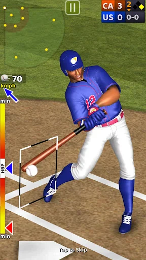 Baseball Game On screenshot 1