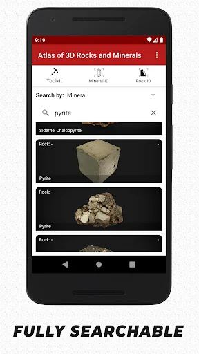 Atlas of 3D Rocks and Minerals screenshot 2