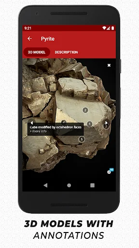 Atlas of 3D Rocks and Minerals screenshot 4