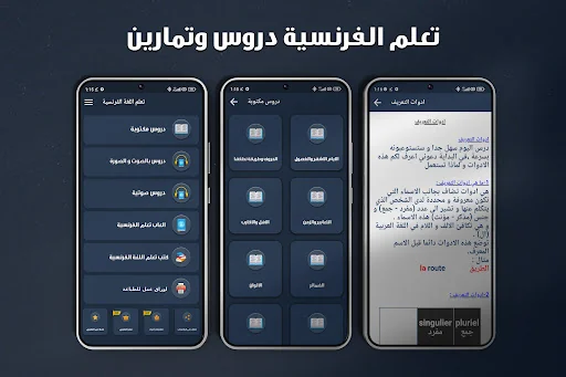 تعلم اللغة الفرنسية دون انترنت screenshot 1