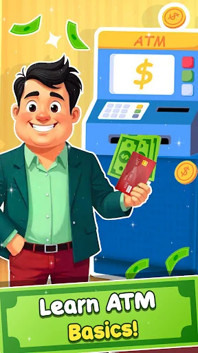 Bank ATM Cash Machine Sim