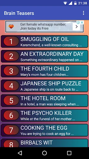 Brain Teasers