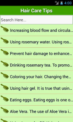 Hair Care Tips Guide screenshot 1
