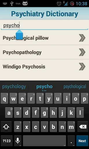 Medical Psychiatric Dictionary screenshot 3
