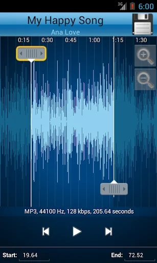 MP3 Cutter and Ringtone Maker screenshot 3