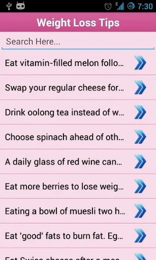 How to Lose Weight Loss Tips screenshot 1