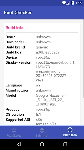 Root and SafetyNet Checker screenshot 3