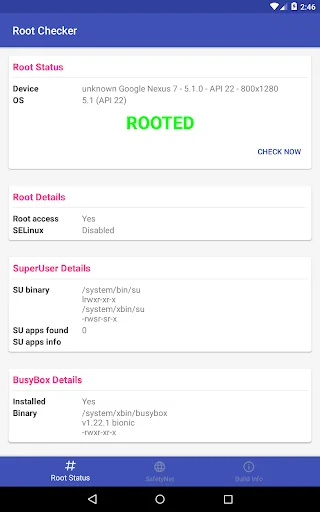 Root and SafetyNet Checker screenshot 4