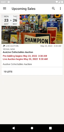AusLiveAuctions