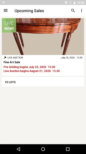 Hegarty Live Auctions