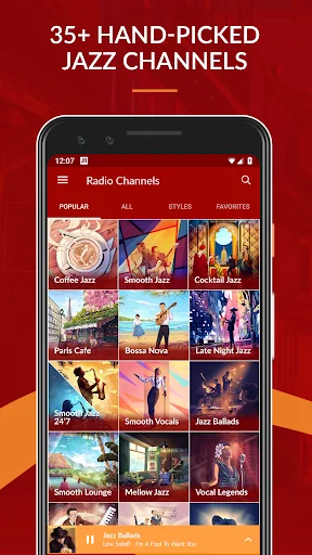 JAZZ MUSIC RADIO screenshot 1