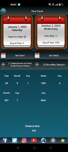 Years & Days Calculator
