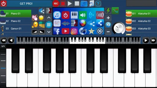 Portable ORG Keyboard screenshot 1