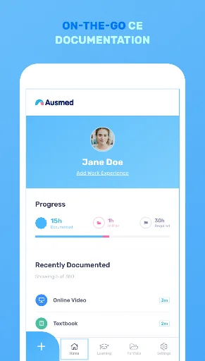 Ausmed - CE Portfolio App