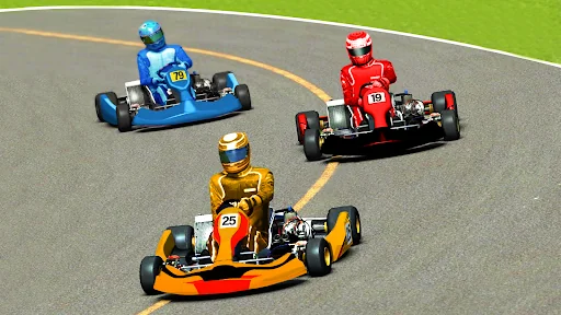 Go kart race buggy kart rush screenshot 1