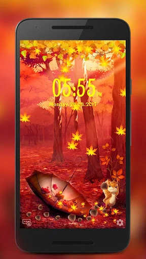 Autumn Live Lock Screen