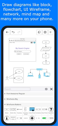 Lekh: whiteboard & diagramming screenshot 4
