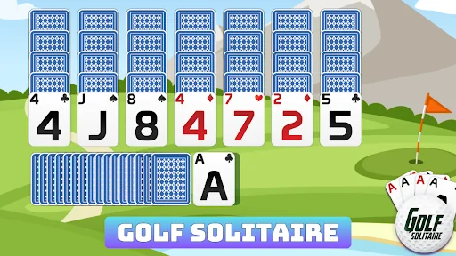 Golf Solitaire - Card Game screenshot 1