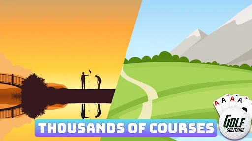 Golf Solitaire - Card Game screenshot 3
