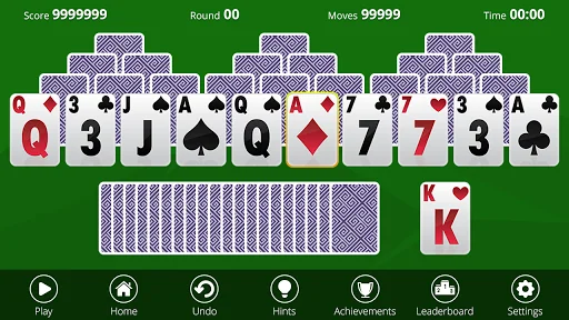 TriPeaks Solitaire Classic screenshot 1