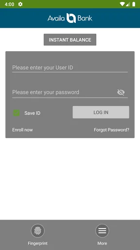 AVAILA BANK MOBILE screenshot 2
