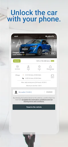 Avant2Go Car Sharing screenshot 3